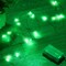 Ariceleo Mini St. Patrick's Day Fairy Lights Battery Operate, 1 Pack Copper Wire 3*AAA Battery Powered Led Starry Fairy String Lights for Bedroom, Christmas, Party, Wedding, Decoration(5m/16ft Green)